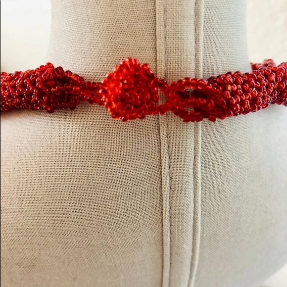 Vintage Sunset Ombré Bead Necklace - Picture 4 of 10